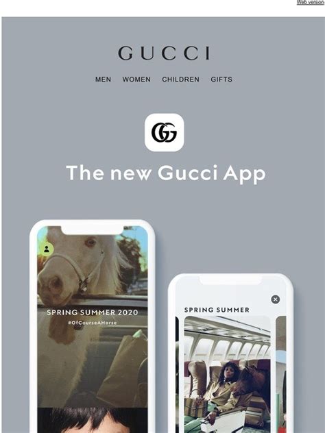 gucci app for disabled.